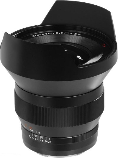 Zeiss 15mm F/2.8 Distagon ZE Canon EF Fit