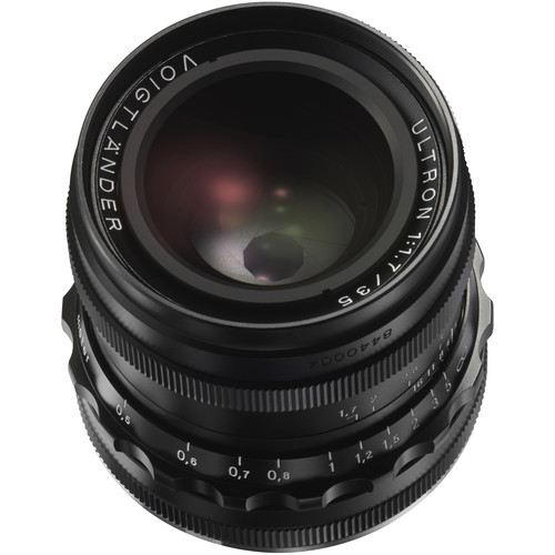 Voigtlander Ultron 35mm f/1.7 Aspherical Lens - Black