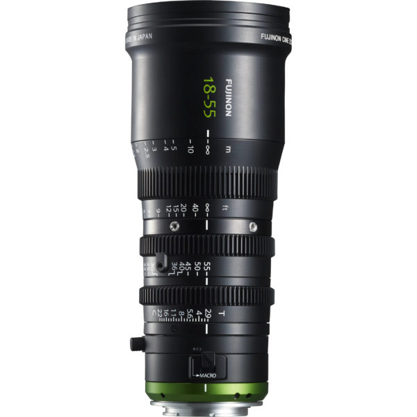 Fujifilm Fujinon MK 18-55mm T2.9 Cinema Zoom Lens - Sony E Mount MK18-55mm