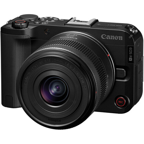 Canon EOS R50 V RF-S14-30mm F4-6.3 IS STM PZ Black
