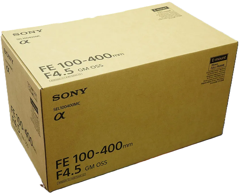 Sony FE 100-400mm f/4.5 GM OSS Lens